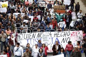 MANIFESTACIÓN POR AYOTZINAPA