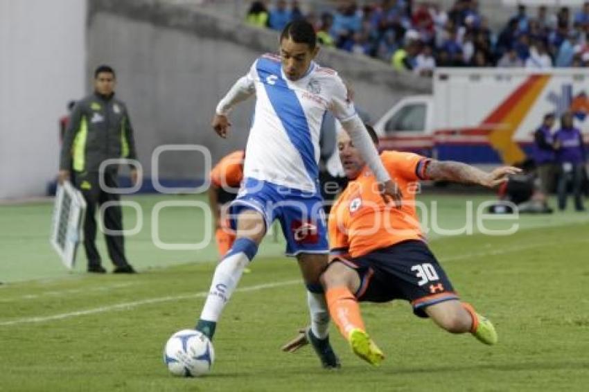 FÚTBOL . PUEBLA FC VS CRUZ AZUL