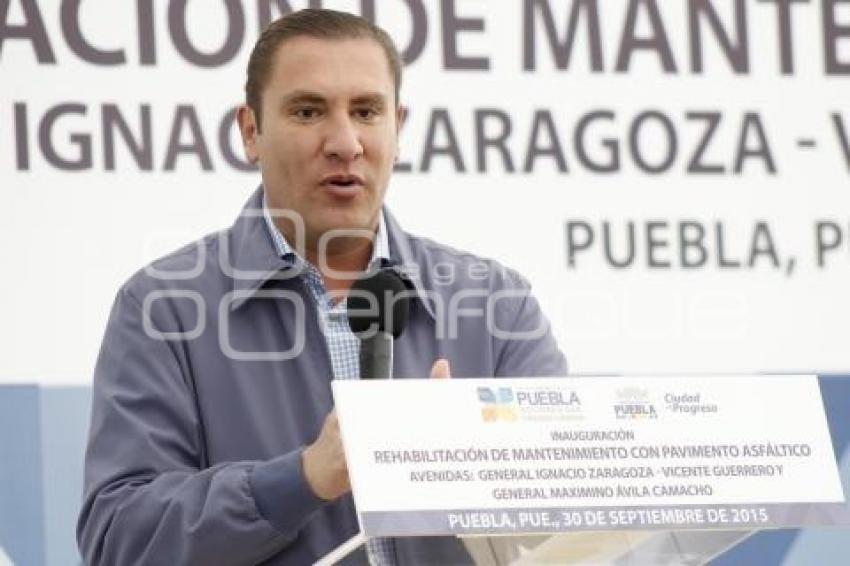 INAUGURACIÓN DE PAVIMENTO ASFÁLTICO