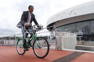 BUAP . INAUGURACIÓN CICLOVÍA CCU