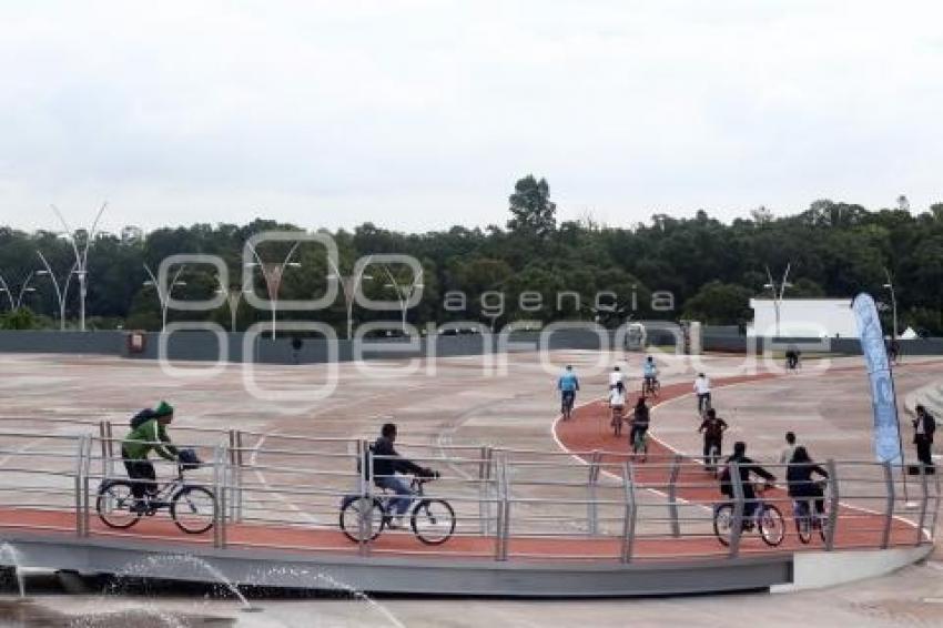 BUAP . INAUGURACIÓN CICLOVÍA CCU