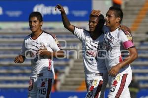 FÚTBOL . LOBOS BUAP VS LEONES NEGROS