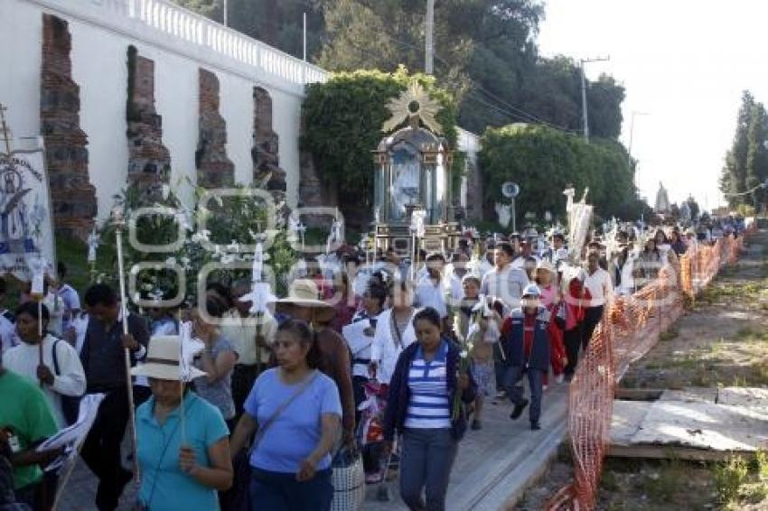 PROCESIÓN VÍRGEN DE LOS REMEDIOS EN CHOLULA