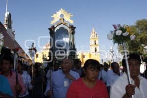 PROCESIÓN VÍRGEN DE LOS REMEDIOS EN CHOLULA