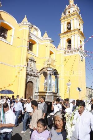 PROCESIÓN VÍRGEN DE LOS REMEDIOS EN CHOLULA