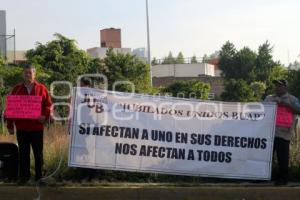 MANIFESTACIÓN JUBILADOS BUAP