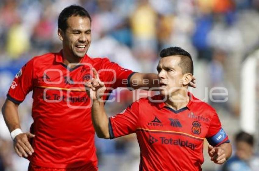 FÚTBOL . PUEBLA FC VS MORELIA