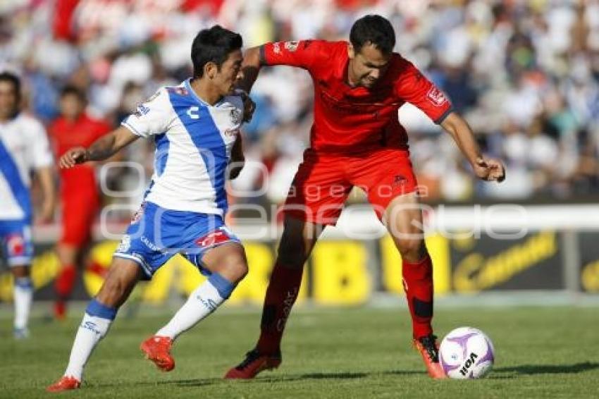 FÚTBOL . PUEBLA FC VS MORELIA