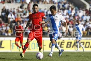 FÚTBOL . PUEBLA FC VS MORELIA