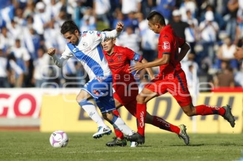 FÚTBOL . PUEBLA FC VS MORELIA