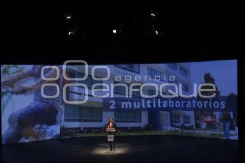 BUAP . SEGUNDO INFORME ALFONSO ESPARZA
