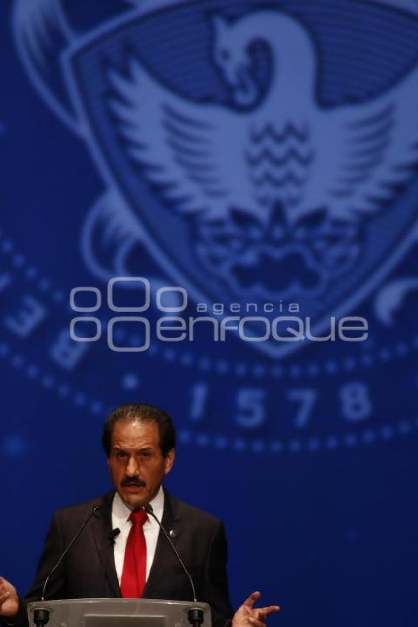 BUAP . SEGUNDO INFORME ALFONSO ESPARZA