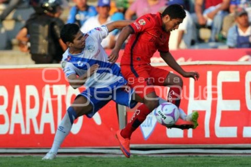 FÚTBOL . PUEBLA FC VS MORELIA