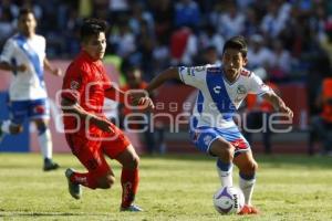 FÚTBOL . PUEBLA FC VS MORELIA