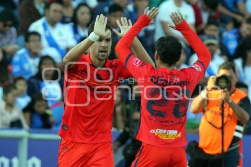 FÚTBOL . PUEBLA FC VS MORELIA