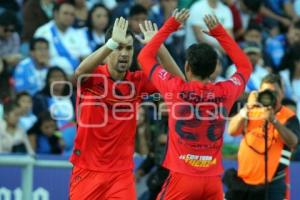 FÚTBOL . PUEBLA FC VS MORELIA