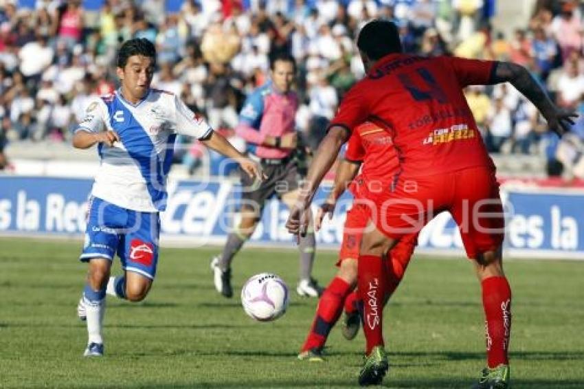 FÚTBOL . PUEBLA FC VS MORELIA