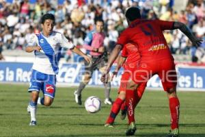 FÚTBOL . PUEBLA FC VS MORELIA