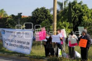 MANIFESTACIÓN JUBILADOS BUAP
