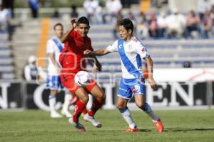 FÚTBOL . PUEBLA FC VS MORELIA