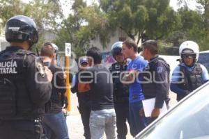 MOVILIZACIÓN POLICIACA JUGADORES PUEBLA