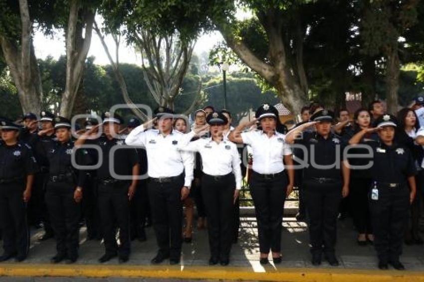 CEREMONIA CÍVICA . CHOLULA