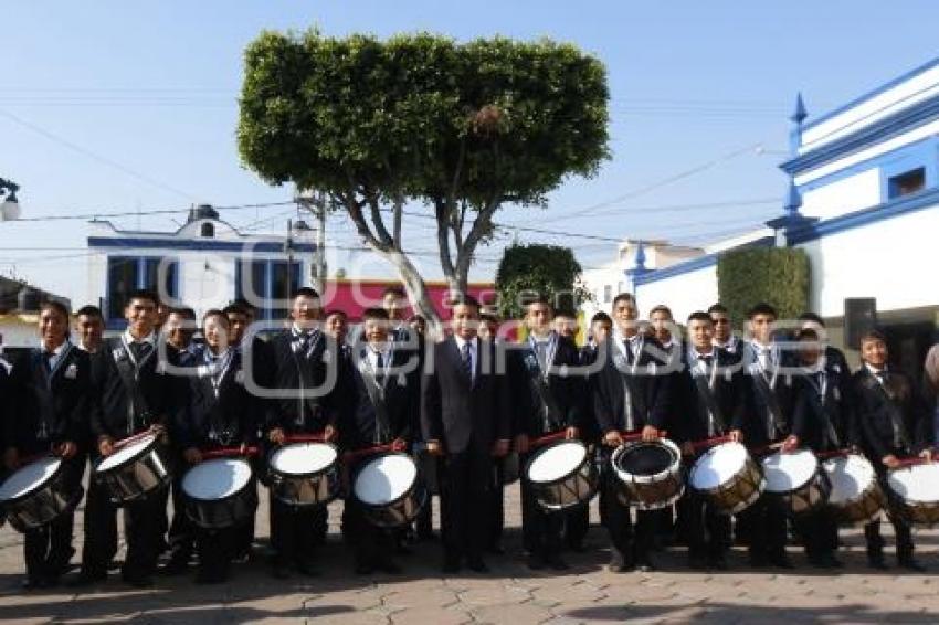 CEREMONIA CÍVICA . CHOLULA