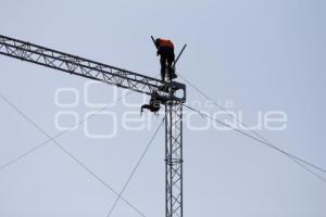 COLOCACIÓN CABLES TELEFÉRICO