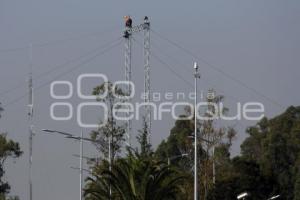 COLOCACIÓN CABLES TELEFÉRICO