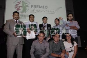 PREMIOS CUAUHTEMOC MOCTEZUMA AL PERIODISMO