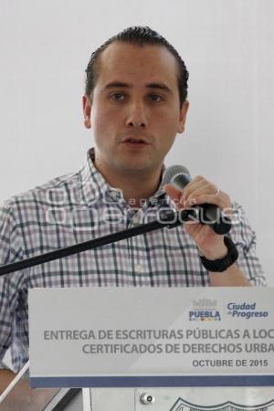 ENTREGA DE ESCRITURAS A LOCATARIOS MERCADOS