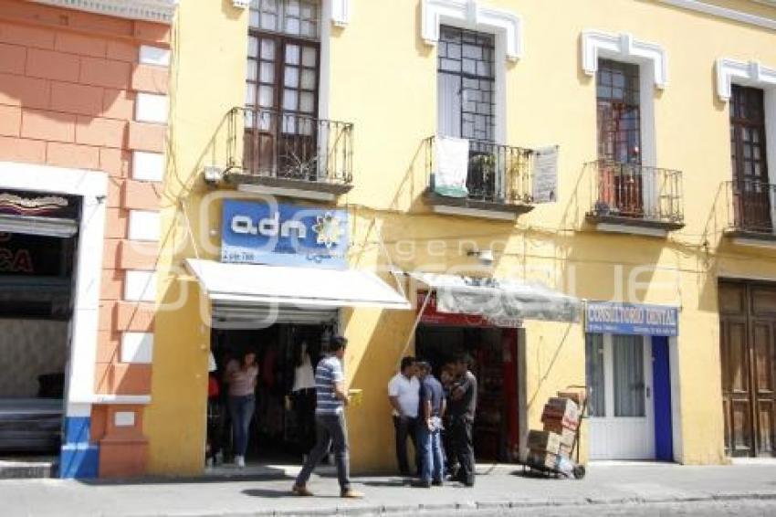 ASALTO TIENDA CENTRO HISTÓRICO