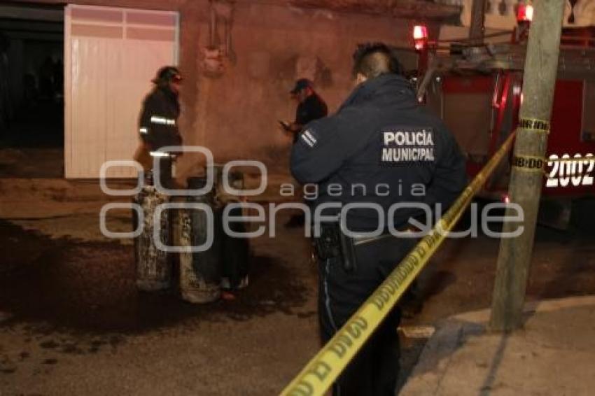 INCENDIO CASA HABITACIÓN