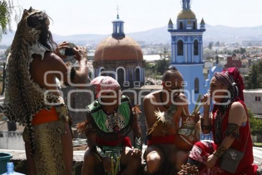 XOCHIPITZAHUAC . FIESTA PUEBLOS INDÍGENAS