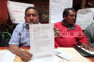 DENUNCIAN AMENAZAS EN TEPATLAXCO