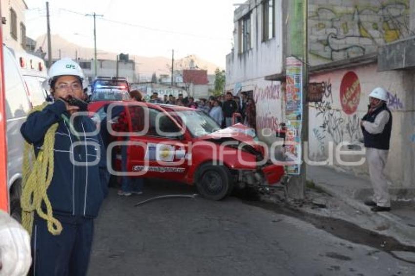 UN MUERTO CHOQUE SAN MIGUEL CANOA