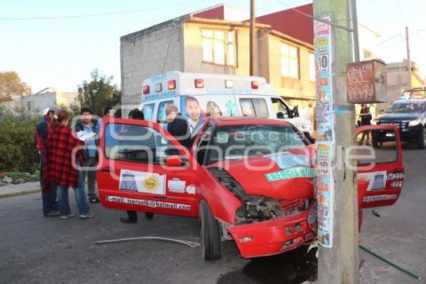 UN MUERTO CHOQUE SAN MIGUEL CANOA