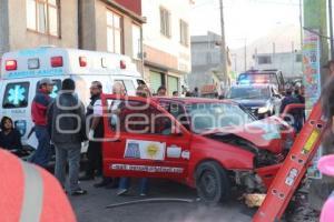 UN MUERTO CHOQUE SAN MIGUEL CANOA