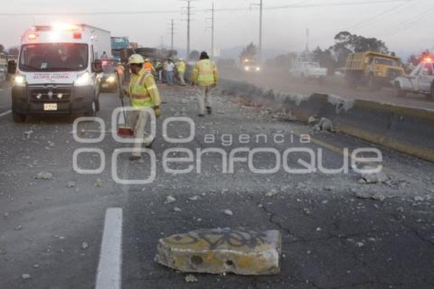 VOLCADURA AUTOPISTA