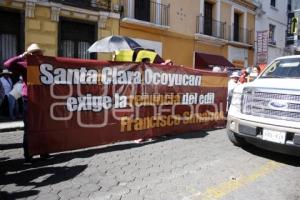 MANIFESTACIÓN SANTA CLARA OCOYUCAN