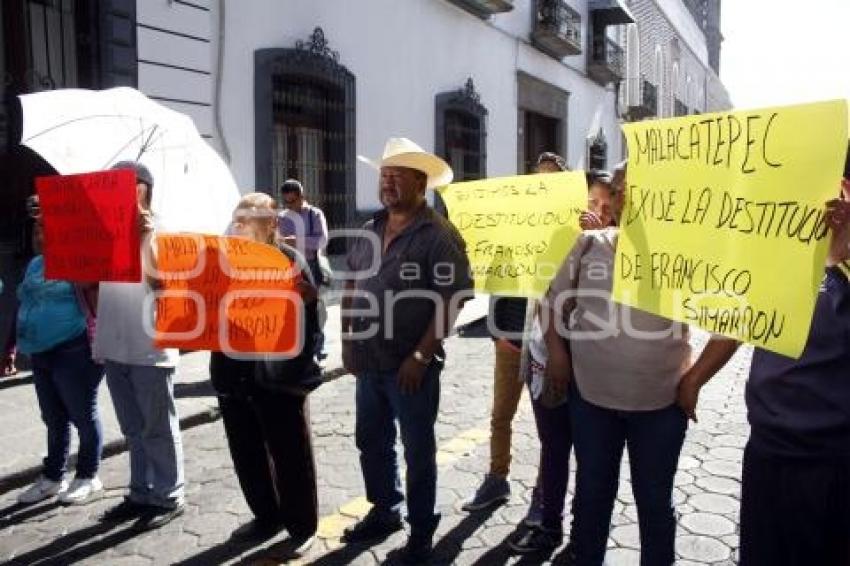 MANIFESTACIÓN SANTA CLARA OCOYUCAN