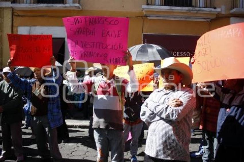 MANIFESTACIÓN SANTA CLARA OCOYUCAN