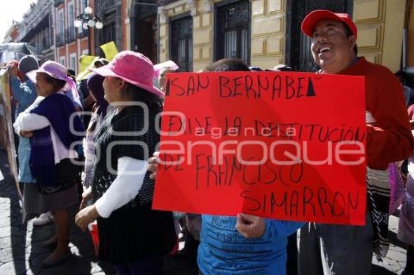 MANIFESTACIÓN SANTA CLARA OCOYUCAN