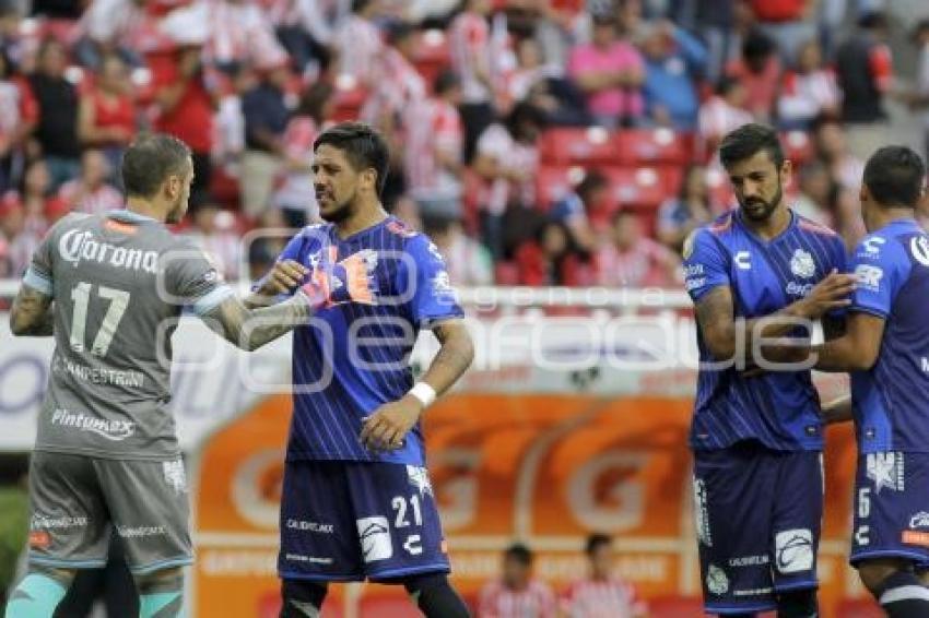 FUTBOL . CHIVAS VS PUEBLA FC