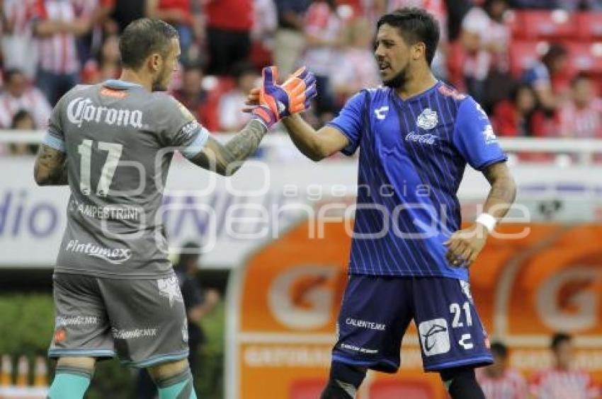 FUTBOL . CHIVAS VS PUEBLA FC