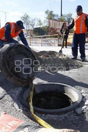 AGUA DE PUEBLA . SUSPENSIÓN PERIPLAZA