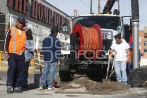 AGUA DE PUEBLA . SUSPENSIÓN PERIPLAZA