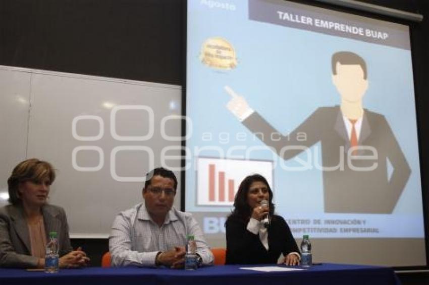 TALLER EMPRENDEDORES BUAP