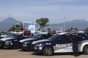 POLICÍA ESTATAL . EQUIPAMIENTO