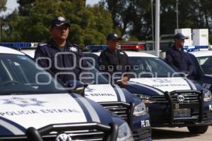 POLICÍA ESTATAL . EQUIPAMIENTO